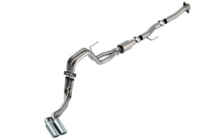 Borla F-150 2021 5.0L 2dr RC SB (122.8 WB) XL/XLT 3/2.25 DSE Cat-Back ATAK Chrome Tips 140877