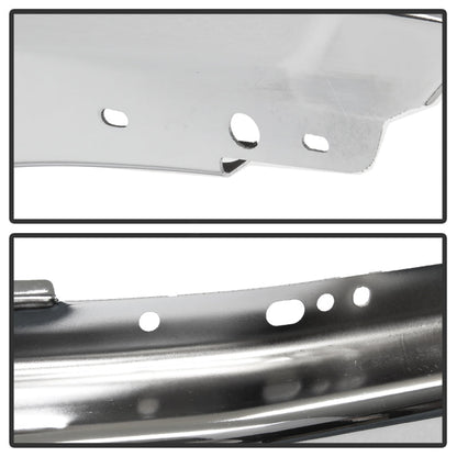 Spyder Ford F150 09-14 w/o Fog Light Hole Front Bumper - Chrome (OEM # 9L3Z17757A) 9948473