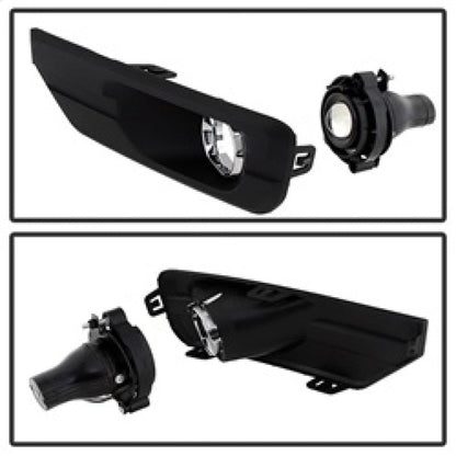 Spyder GMC Acadia 2013-2015 OEM Fog Light W/Universal Switch- Clear FL-GAC2013-C 5080318