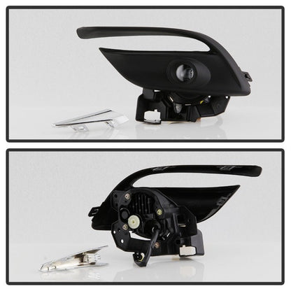Spyder 17-18 Mazda 3 OEM Style Full LED Fog Light w/Switch - Clear (FL-MM32017-LED-C) 9043192