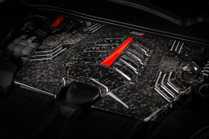 APR Engine Cover - 2.9T/3.0T/4.0T (4M) SUV - Forged Carbon Fiber