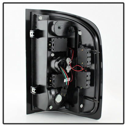 Spyder Chevy Silverado 07-13 LED Tail Lights Blk Smke ALT-YD-CS07-LED-BSM 5078032