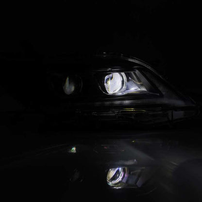AlphaRex 11-21 Toyota Sienna LUXX LED Proj Headlights Plank Style Black w/Seq Signal/DRL 880766 *Discontinued