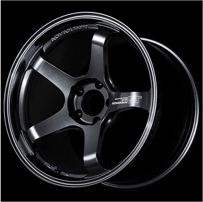 Advan RG-D2 17x9.0 +45 5-114.3 Machining & Black Gunmetallic Wheel YAT7I45EBG