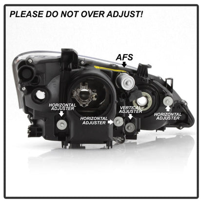 SPYDER xTune 10-12 Lexus ES350 Driver Side HID/AFS Headlight - OEM Left (PRO-JH-LES10-AFS-OE-L) 9943294