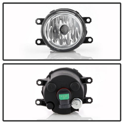 Spyder Toyota Sienna 2018-2019 OEM Fog Lights w/OEM Fit Switch - H8(Included) -  Clear 5086334