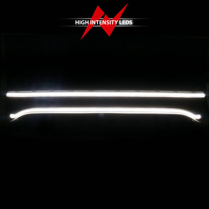 ANZO 15-23 Dodge Charger Black LED Grille w/ Initiation & Running Light/DRL Bar 901028