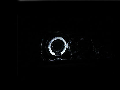 Anzo 1994-1998 Ford Mustang Projector Headlights w/ Halo Chrome 1pc