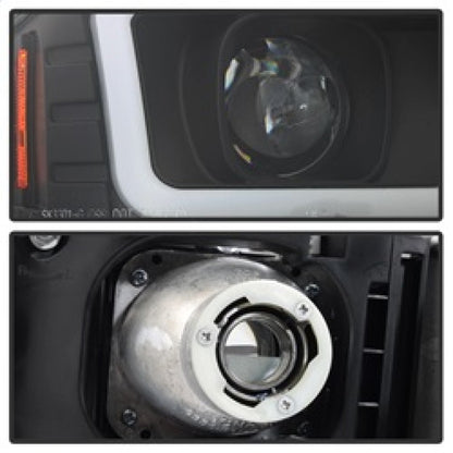 Spyder GMC Sierra 1500/2500/3500 99-06 V2 Projector Headlights - DRL - Black PRO-YD-CDE00V2-LB-BK 5084521