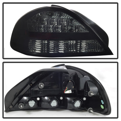 Spyder 99-05 Pontiac Grand Am LED Tail Lights - Black Smoke 5084309