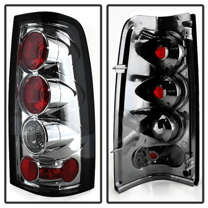 Spyder Chevy Silverado 1500 03-06 (Does Not Fit Stepside)Euro Style Tail Lights Chrm ALT-YD-CS03-C 5001702