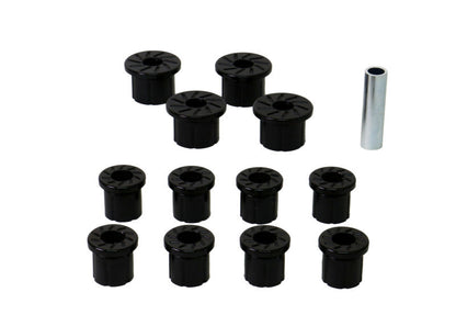 Whiteline 84-89 Toyota 4Runner/Pickup Rear Leaf Spring Shackle Bushing Kit W73469
