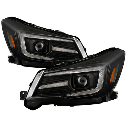 SPYDER Signature Subaru Forester 14-16 Halogen Model Only Headlights (PRO-YD-SUFO14SI-BK) 5088444