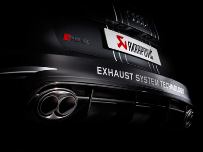 Akrapovic 14-17 Audi RS6 Avant (C7) Evolution Line Cat Back (Titanium) w/ Carbon Tips S-AU/TI/3H