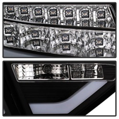 Spyder Audi A5 08-12 LED Tail Lights Black ALT-YD-AA508-LED-BK 5082275