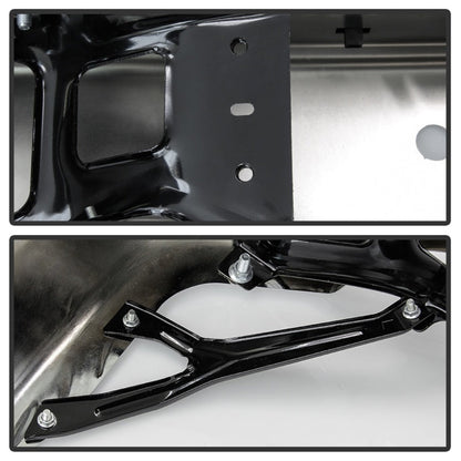 SPYDER xTune 09-18 Dodge Ram 1500 OEM Style Steel Rear Bumper - Chrome (RB-DR09-SET-DEWS-C) 9047008