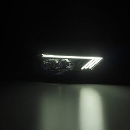AlphaRex 18-22 Ford Mustang NOVA-Series LED Projector Headlights Black 880258 *Discontinued