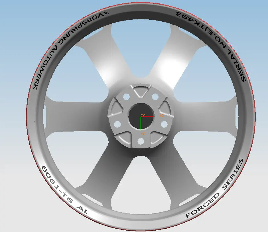 Set of Forged Vorsprung VF-03 Style Wheels