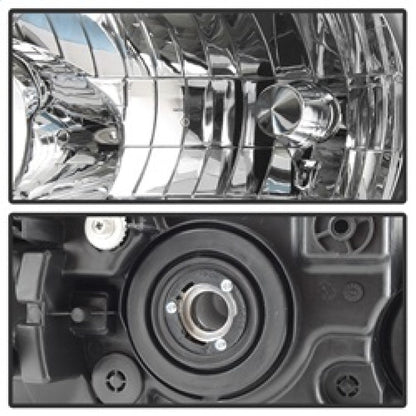 SPYDER Xtune Toyota Highlander 04-06 (Non Hybrid Models) OEM Style Headlights Chrome HD-JH-THIGH04-AM-C 9039157