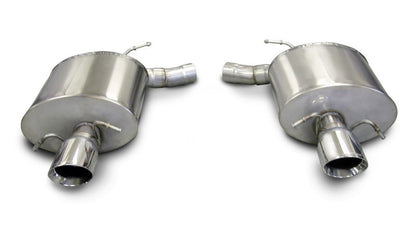 Corsa Performance 09-13 Cadillac CTS Sedan V 6.2L V8 Polished Touring Axle-Back Exhaust