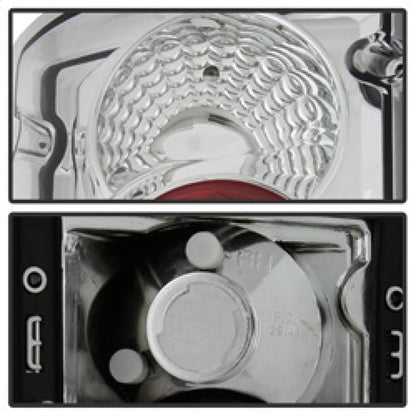 Spyder Ford Excursion 00-06/Econoline 150/250/350/450/550 95-06 Euro Tail Lights Chrm ALT-YD-FEC00-C 5002921