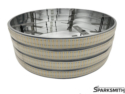 Animated Switchback LED Wheel Rings 6 ROW