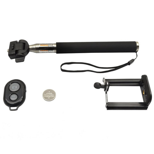 Remote Bluetooth Selfie Stick Tripod Holder Fits iPhone Galaxy