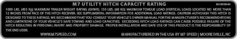 R60 Countryman Ultimate Utility Hitch | 2" Receiver