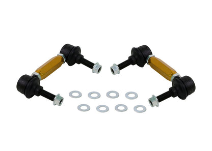 Whiteline Sway Bar Link Kit Heavy Duty Adj Steel Ball Audi A3 2006-2012
