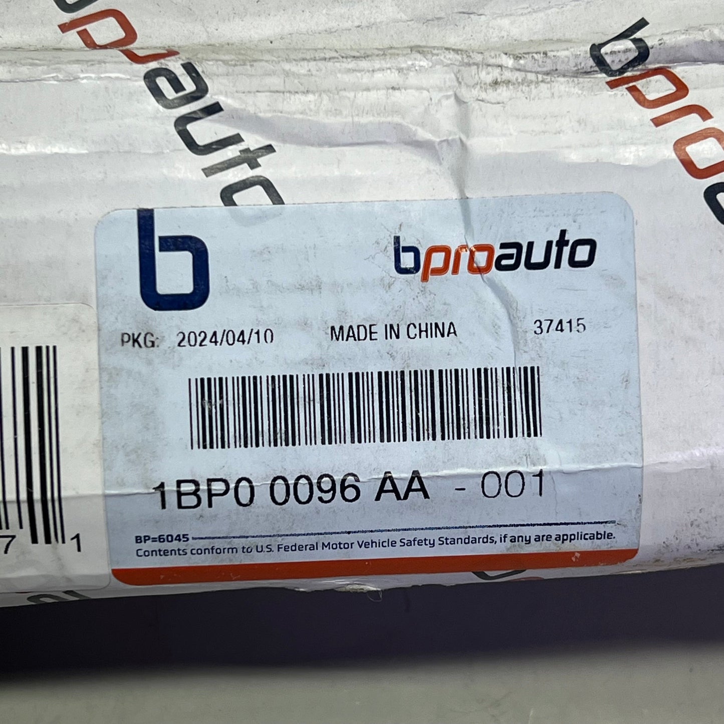 BPROAUTO  Painted Brake Rotor Front For 2018-2024 Jeep Models 1BP00096AA