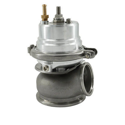 BULL BOOST PERFORMANCE Universal External 12PSI Stubby 60mm Turbo Wastegate V-Band WG w/Springs