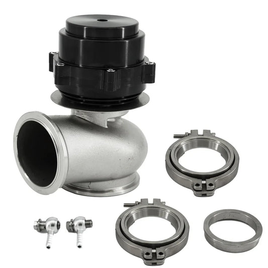 Bull Boost Performance 60MM V-Band External Wastegate – Universal EWG (10 &amp; 18 PSI Springs)