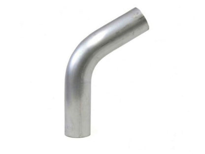HPS Performance Products HPS 4" OD 60 Degree Bend 6061 Aluminum Elbow Pipe Tubing 16 Gauge w/ 5 1/2" CLR