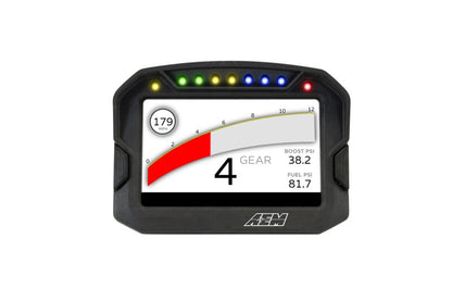 AEM CD-5LG Carbon Logging Digital Dash Display w/ Internal 10Hz GPS & Antenna