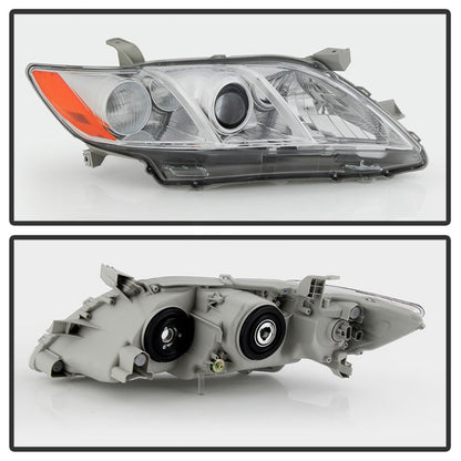 SPYDER xTune 07-09 Toyota Camry (Excl Hybrid) Passenger Side Headlight - OEM Right (HD-JH-TCAM07-OE-R) 9943218