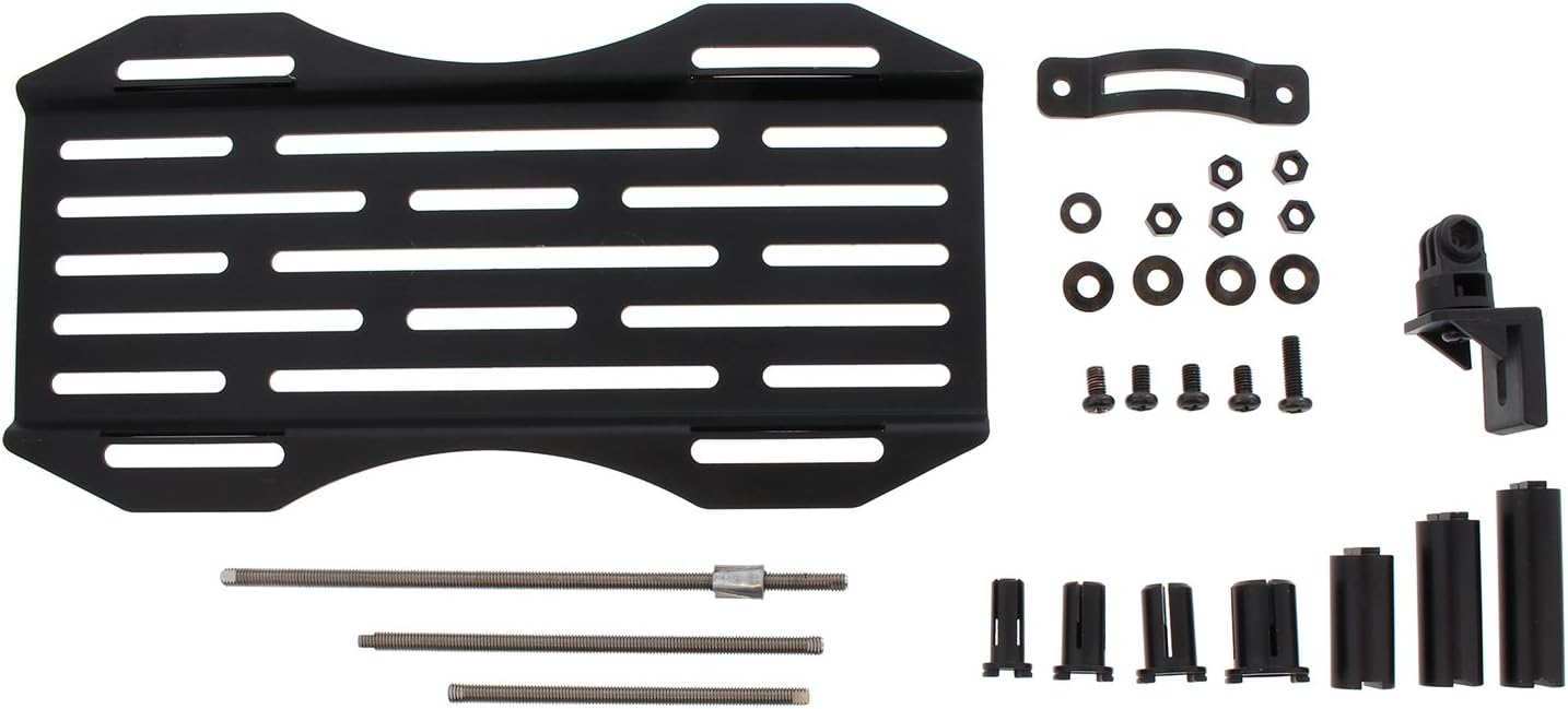 DC Sports Universal Front License Plate Tow Hook Relocation Kit