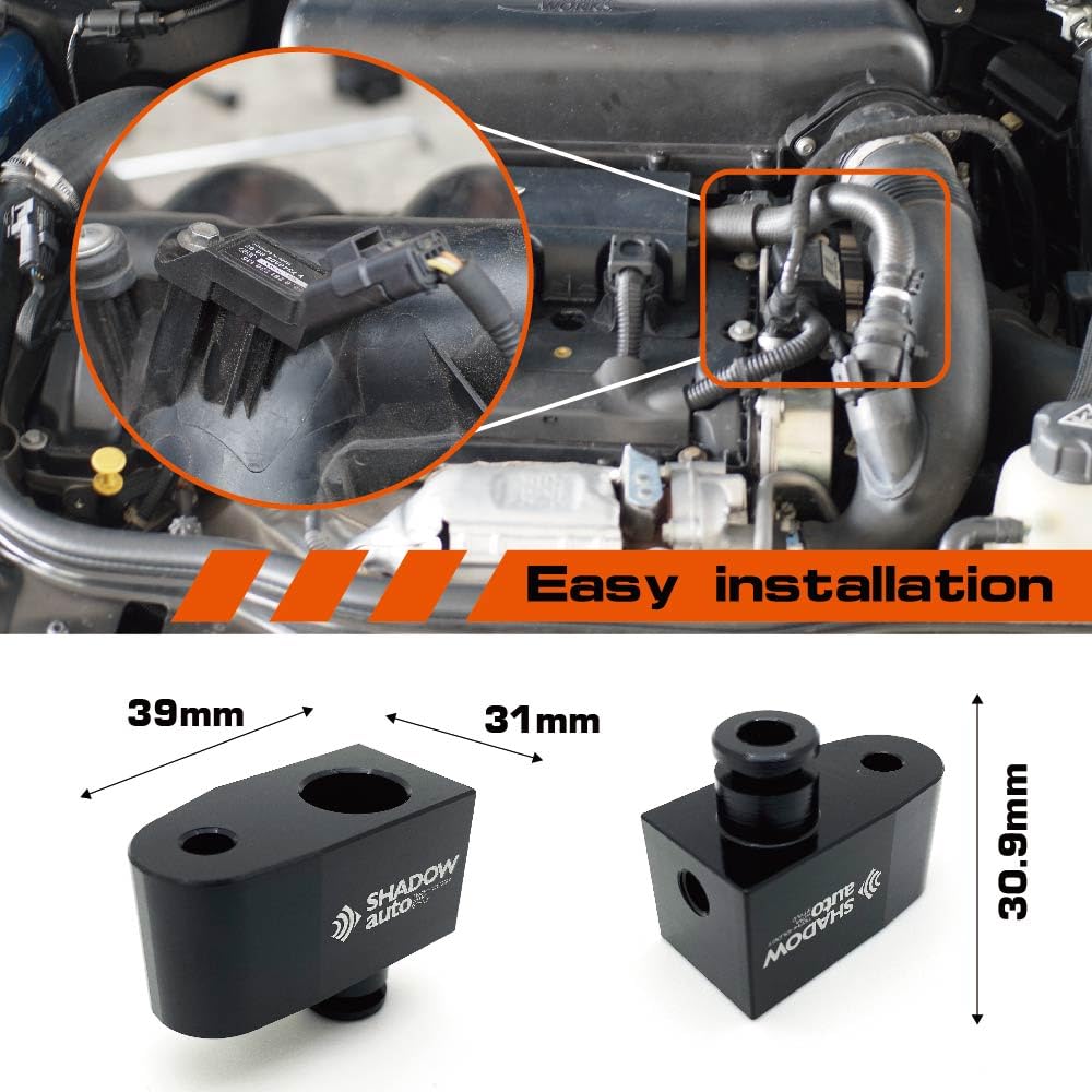 Shadow Mini Cooper Turbo Boost Gauge Pressure Sensor Adapter Tap