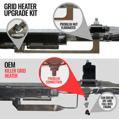 BD Diesel 07- Ram 6.7L Grid Heater Upgrade Kit 1041520