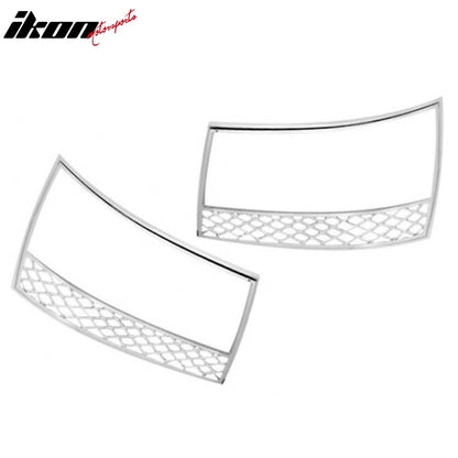 2007-2014 Chevrolet Tahoe & Suburban Headlight Bezels Cover Chrome ABS