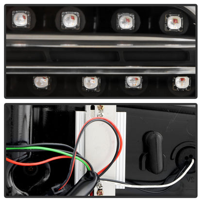 Spyder Chevy Camaro 16-18 Halogen LED Tail Lights Black ALT-YD-CCAM16HAL-SEQ-BK 5087218