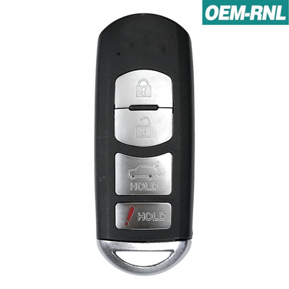 Mazda CX-5 CX-9 2016-2019 OEM 4 Button Smart Key w/ Hatch WAZSKE13D02