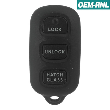 Toyota Matrix 2003-2008 OEM 3 Button Keyless Entry Remote GQ43VT14T