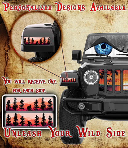 Bigfoot Jl and Gladiator Turn signal decal 62