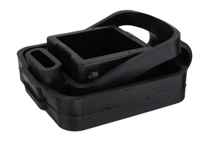 Ford Racing Rubber 2in Hitch Receiver Cover w/Ford Oval/Ford Performance Logo M-1840-FP