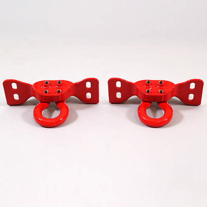 Ford Racing 17-22 Super Duty Tow Hooks - Red (Pair) M-18954-SDR