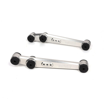 BLOX Racing 90-01 Integra, 89-95 Civic, CRX, Del Sol V2 Billet Rear LCA Poly Bushings - Raw BXSS-21203-RAW-V2