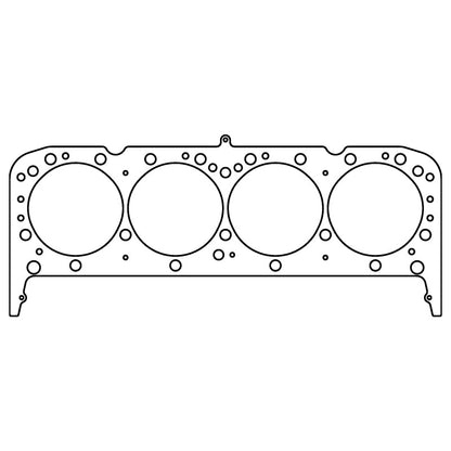 Cometic Gasket Cometic Chevy Gen1 Small Block V8 .040in MLS Cylinder Head Gasket-4.080in Bore-With Valve Pockets C15604-040
