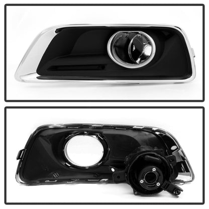 Spyder Chevy Malibu 2012-2015 OEM Fog Light W/Universal Switch- Clear FL-CMA2012-C 5080271