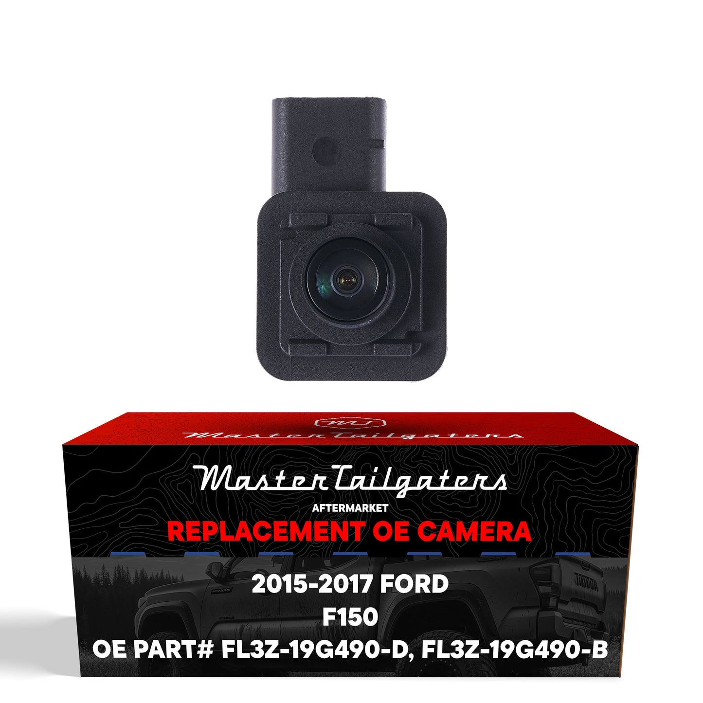 Ford F150 (2015-2017) OEM Replacement Backup Camera OE Part # FL3Z-19G490-D, FL3Z-19G490-B