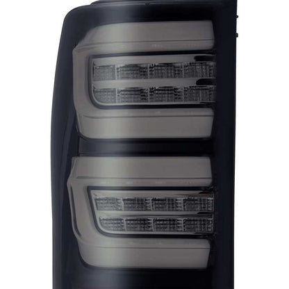AlphaRex 07-13 Toyota Tundra PRO-Series LED Tail Lights Jet Black 670010 *Discontinued